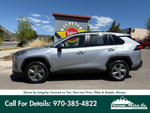 Silver Sky Metallic 2019 Toyota RAV4 Hybrid Limited