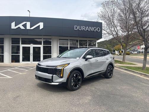 Wolf Gray 2026 Kia Sportage Hybrid SX-Prestige