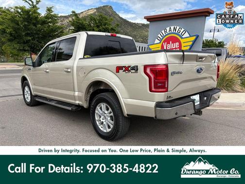 White Gold 2017 Ford F-150 Lariat
