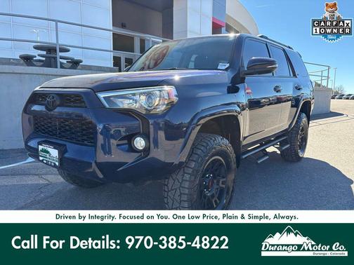 Nautical Blue Metallic 2018 Toyota 4Runner SR5 Premium