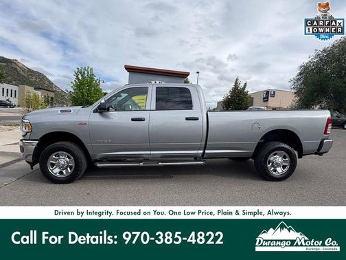 Billet Silver Metallic Clearcoat 2022 RAM 2500 Tradesman Crew Cab 4x4 8' Box