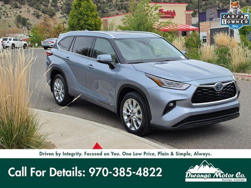 Moon Dust 2021 Toyota Highlander Hybrid Limited