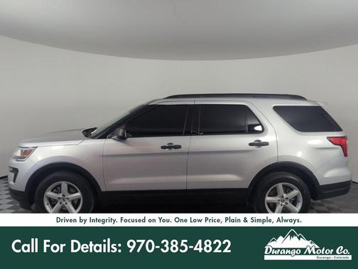Ingot Silver 2018 Ford Explorer Base