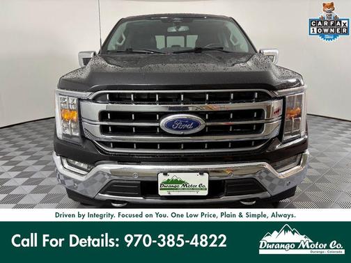 Agate Black Metallic 2022 Ford F-150 Lariat