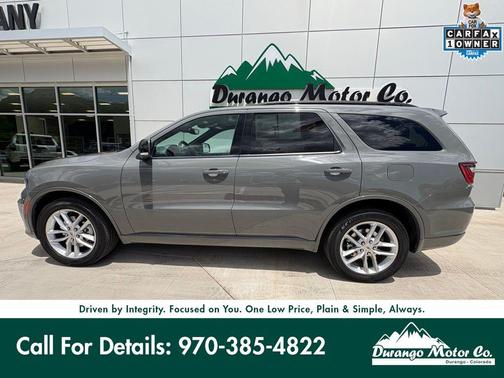 Destroyer Gray Clearcoat 2025 Dodge Durango GT Plus