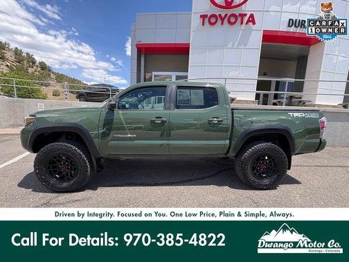 Army Green 2021 Toyota Tacoma TRD Off Road