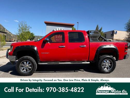 Fire Red 2011 GMC Sierra 1500 SLE
