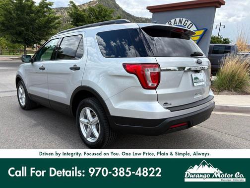 Ingot Silver Metallic 2018 Ford Explorer Base