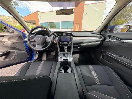 Aegean Blue Metallic 2018 Honda Civic EX-T