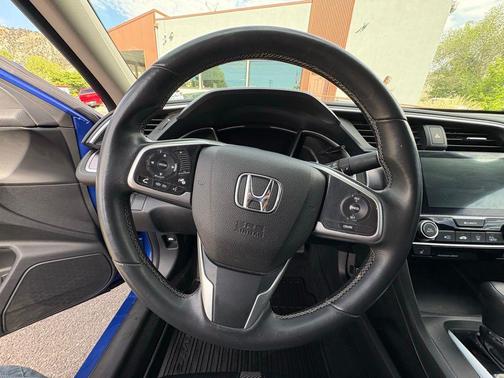 Aegean Blue Metallic 2018 Honda Civic EX-T