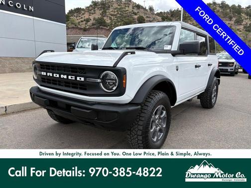 Oxford White 2025 Ford Bronco Big Bend