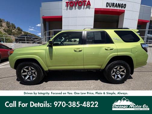 Lime 2023 Toyota 4Runner TRD Off Road