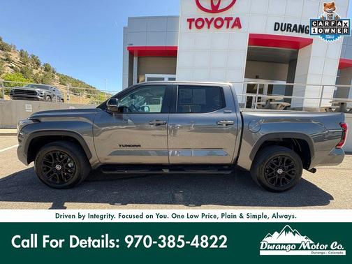 Magnetic Gray Metallic 2024 Toyota Tundra Limited