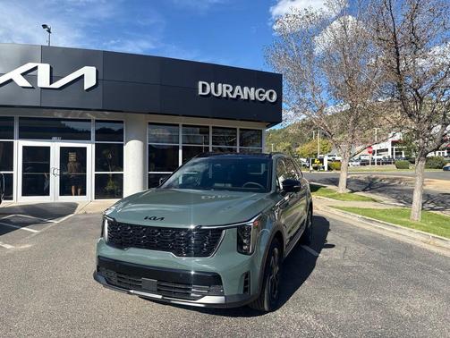 Cityscape Green 2026 Kia Sorento Hybrid SX Prestige SUV