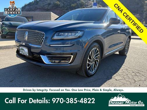 2019 Lincoln Nautilus Reserve