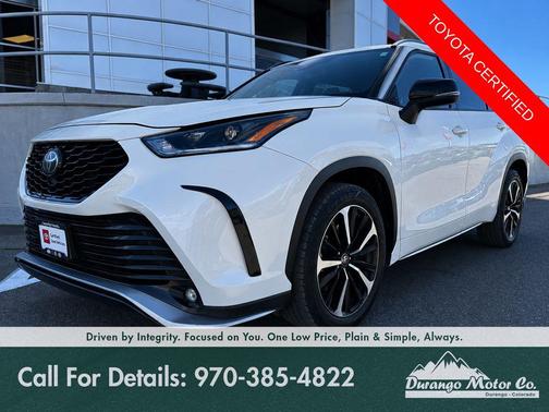 Blizzard Pearl 2021 Toyota Highlander XSE