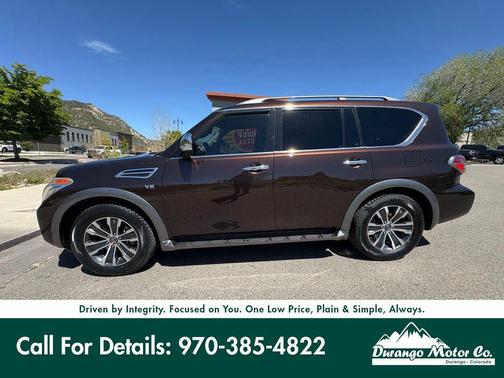 Mocha Almond Pearl 2020 Nissan Armada SL 4WD