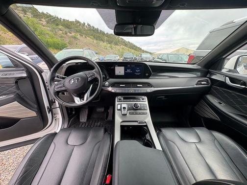 Hyper White 2021 Hyundai PALISADE Calligraphy