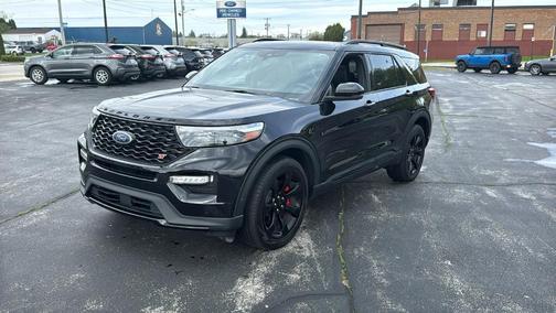 Agate Black 2023 Ford Explorer ST