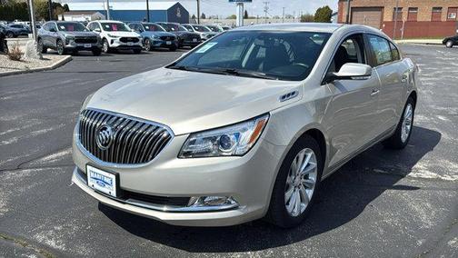 Champagne Silver 2015 Buick LaCrosse Leather