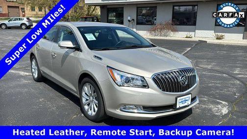 Champagne Silver 2015 Buick LaCrosse Leather