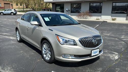Champagne Silver 2015 Buick LaCrosse Leather