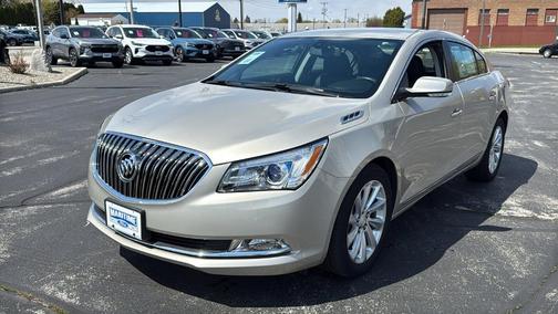 Champagne Silver 2015 Buick LaCrosse Leather