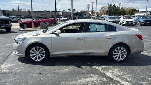 Champagne Silver 2015 Buick LaCrosse Leather
