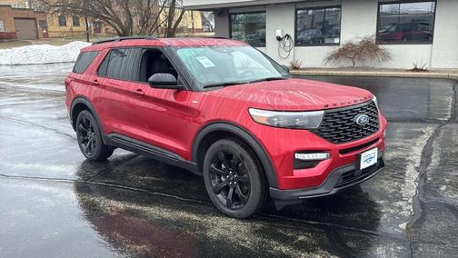 Red Tinted 2023 Ford Explorer ST-Line