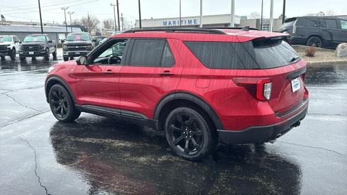 Red Tinted 2023 Ford Explorer ST-Line