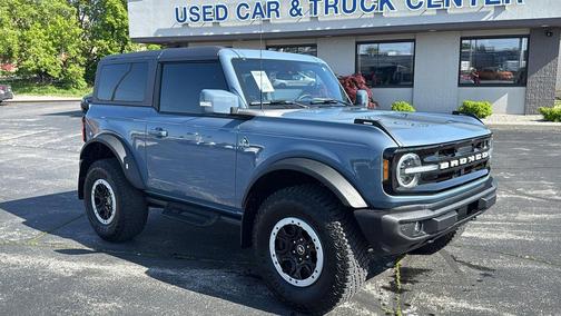 Azure Gray 2023 Ford Bronco Outer Banks