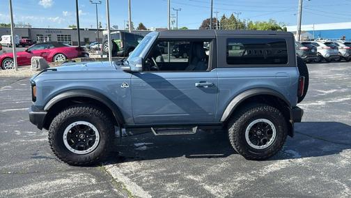 Azure Gray 2023 Ford Bronco Outer Banks