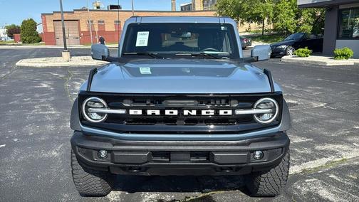Azure Gray 2023 Ford Bronco Outer Banks