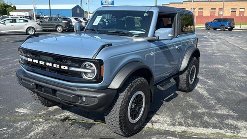 Azure Gray 2023 Ford Bronco Outer Banks