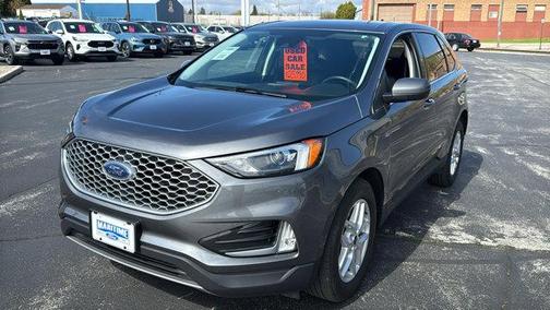 Carbonized Gray 2023 Ford Edge SEL
