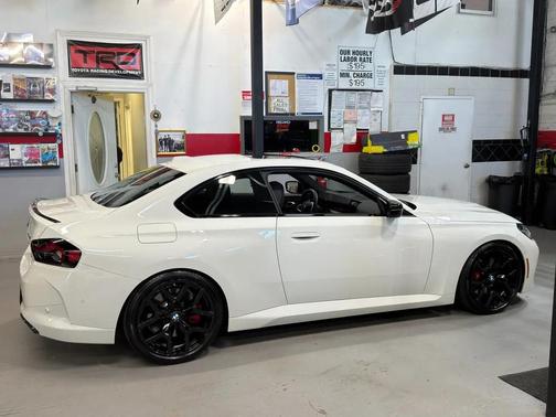 White 2025 BMW M240 i xDrive