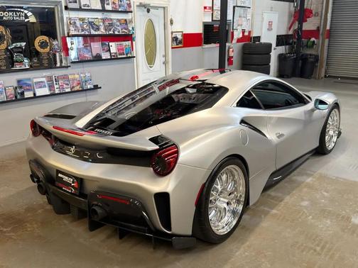 Silver 2020 Ferrari 488 Pista Base
