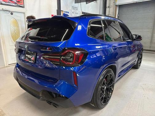 Blue 2024 BMW X3 M Competition