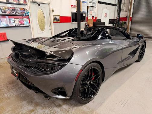 Gray 2024 McLaren 750S Spider