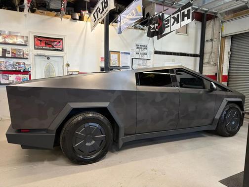 silver 2025 Tesla Cybertruck Base