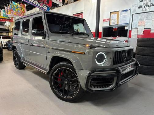 Gray 2021 Mercedes-Benz AMG G 63 G63 AMG 4MATIC