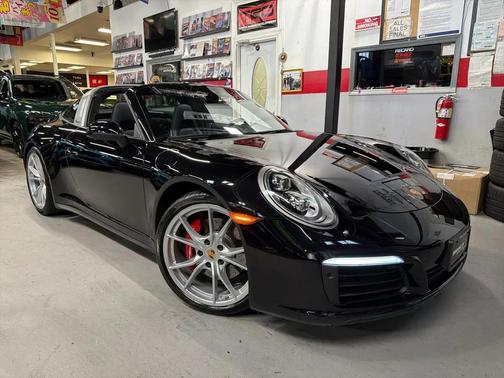 Black 2017 Porsche 911 Targa 4S