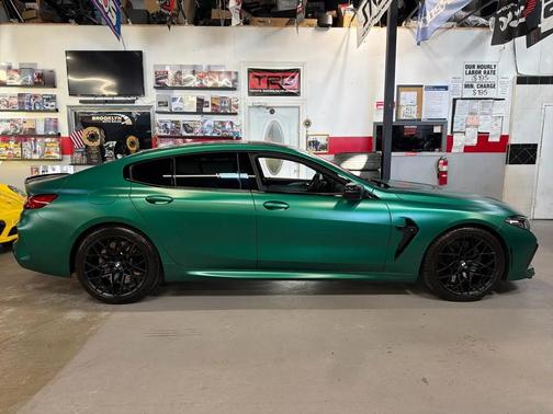 Green 2025 BMW M8 Gran Coupe Competition