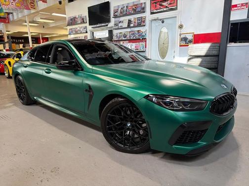 Green 2025 BMW M8 Gran Coupe Competition