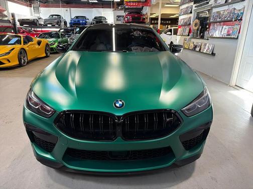 Green 2025 BMW M8 Gran Coupe Competition