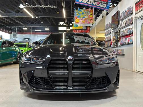 Black 2023 BMW M3 Competition xDrive
