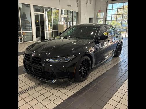 Black 2023 BMW M3 Competition xDrive