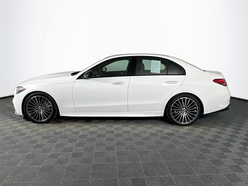 Polar White 2023 Mercedes-Benz C-Class