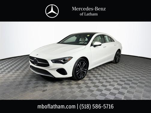 Polar White 2024 Mercedes-Benz CLA 250 4MATIC