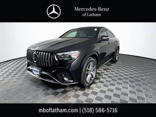 Obsidian Black Metallic 2024 Mercedes-Benz AMG GLE 53 4MATIC Coupe